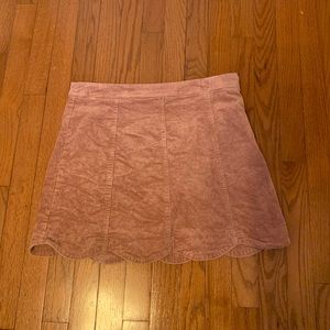 Light pink skirt!